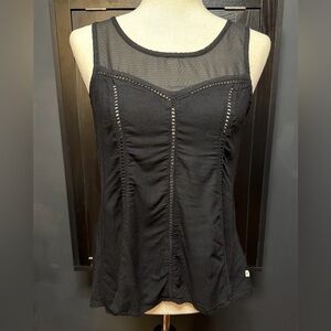 American Eagle Vintage black lighted fitted top.